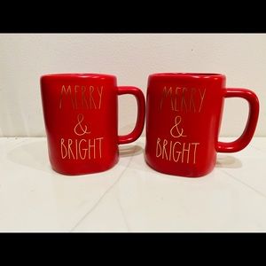 Rae Dunn Christmas Mugs